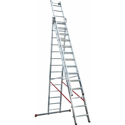 Лестница Трёхсекционная Индустриальная Новая Высота Nv 5230 Артикул 5230314