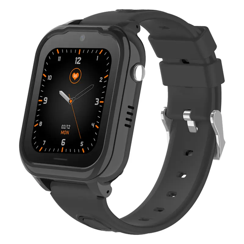 Умные часы для детей Wonlex Smart Baby Watch KT28 4G с сим картой функцией телефона GPS камерой кнопкой SOS видеозвонком и вибровызовом Черный 1038000₽