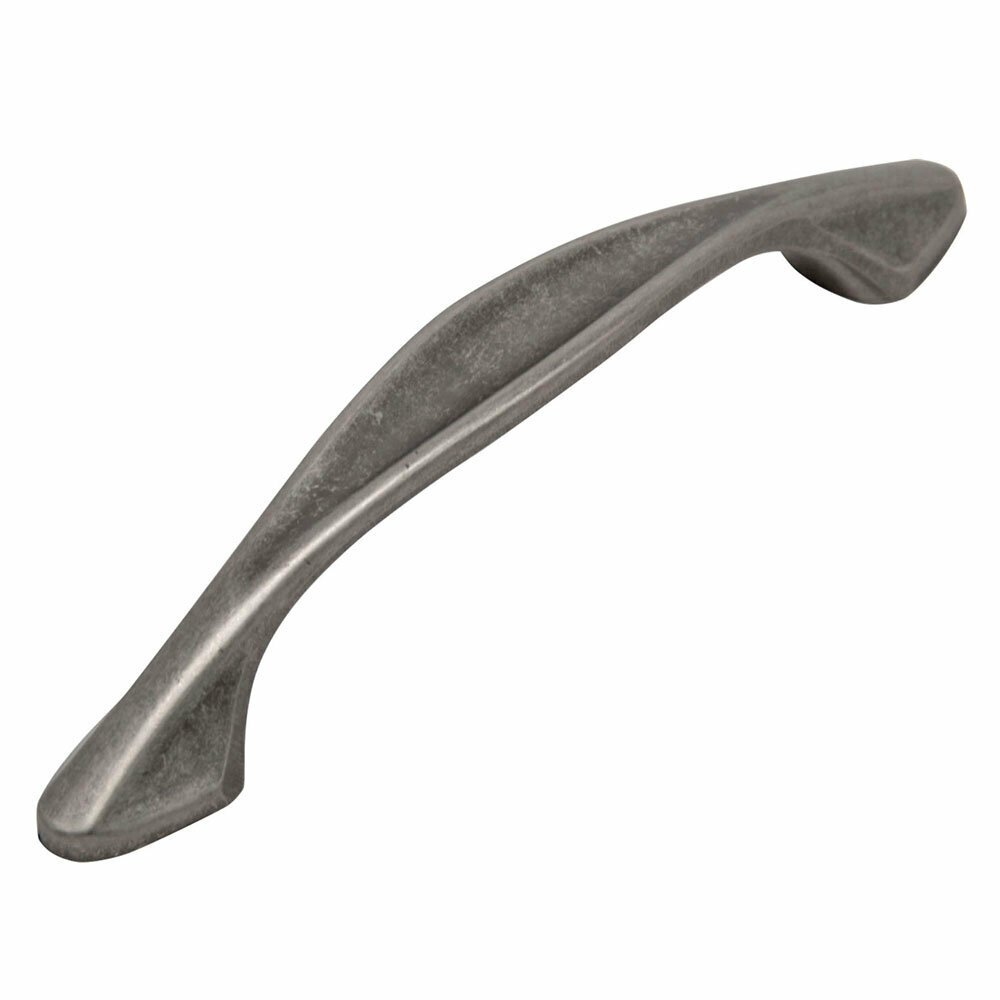 фото Ручка-скоба мебельная 1900 C=96 мм античное серебро