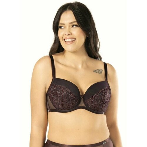 фото Бюстгальтер nipplex, размер 95b, фиолетовый