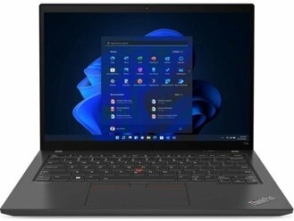 Lenovo Ноутбук ThinkPad T14 G3 21AHA001CD PRO клав.РУС.грав. Black 14"