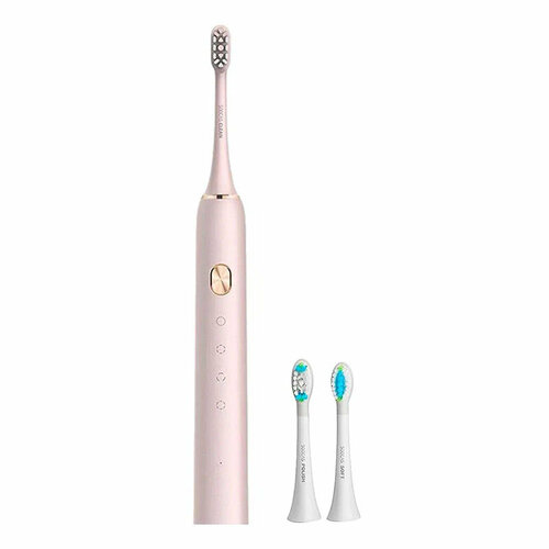 Электрическая зубная щетка Soocas X3U RU звуковая три насадки 4 режима очистки Розовый 319000₽