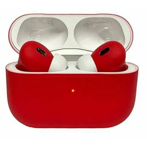 Беспроводные наушники Apple AirPods Pro 2 Color USB-C цвет Красный глянцевый Glossy Red Индивидуальное исполнение 3279000₽