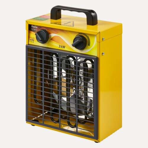 Изображение товара Тепловая пушка Ballu BHP-ME-3, электрическая, желтая, 3000 Вт