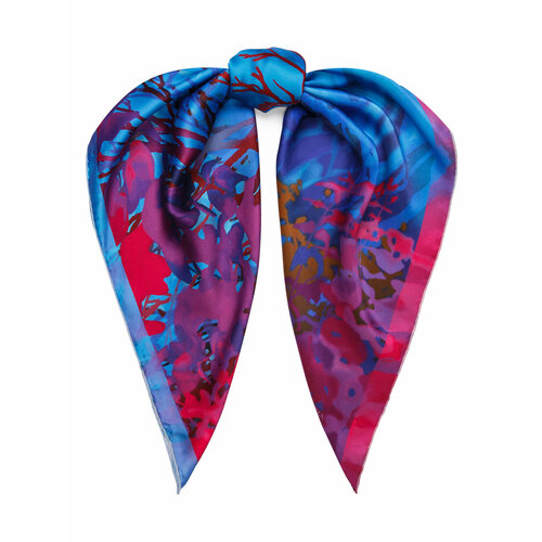 фото Платок eleganzza,86х86 см, синий