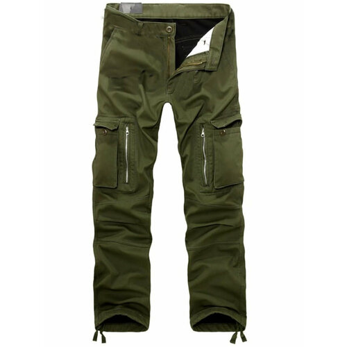 Брюки , размер 40, зеленый брюки explosion размер 40 зеленый