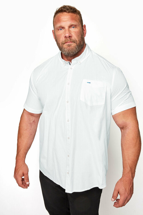 Рубашка BADRHINO, размер XL, белый
