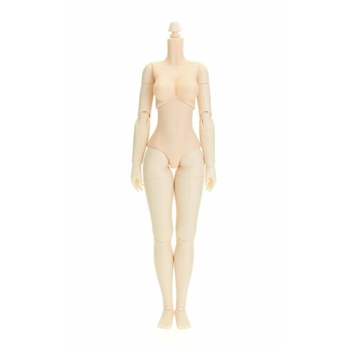 Женское тело куклы 26 см Obitsu Body (Matte Skin type) Bust size L (белое, прорезиненное, грудь L для кукол Обитсу / Пуллип)