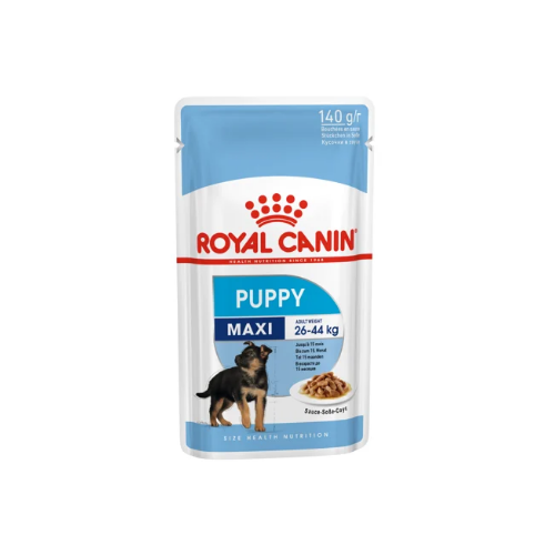 Влажный корм для щенков Royal Canin Maxi Puppy 10 шт. х 140 г (в соусе)