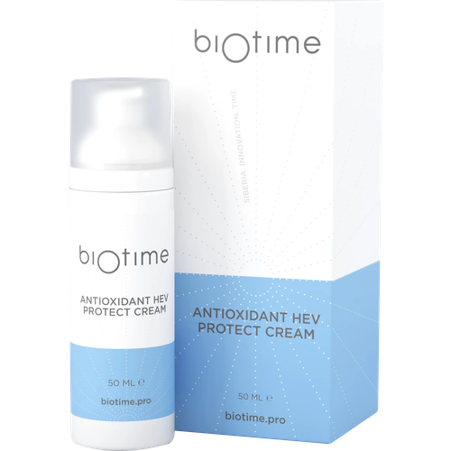 Biotime Крем Antioxidant Hev Protect Cream Крем Антиоксидантный, 50 мл anubis barcelona антиоксидантный витаминизирующий крем для лица polivitaminic antioxidant cream 50 мл