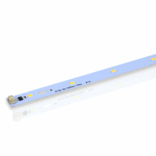 Светодиодная линейка 5730, 12 led, 220V, 5W, 595mm, D178, white