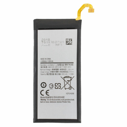 Батарея (аккумулятор) для Samsung A600F Galaxy A6 (2018) (EB-BJ800ABE) аккумулятор для samsung a600f galaxy a6 eb bj800abe
