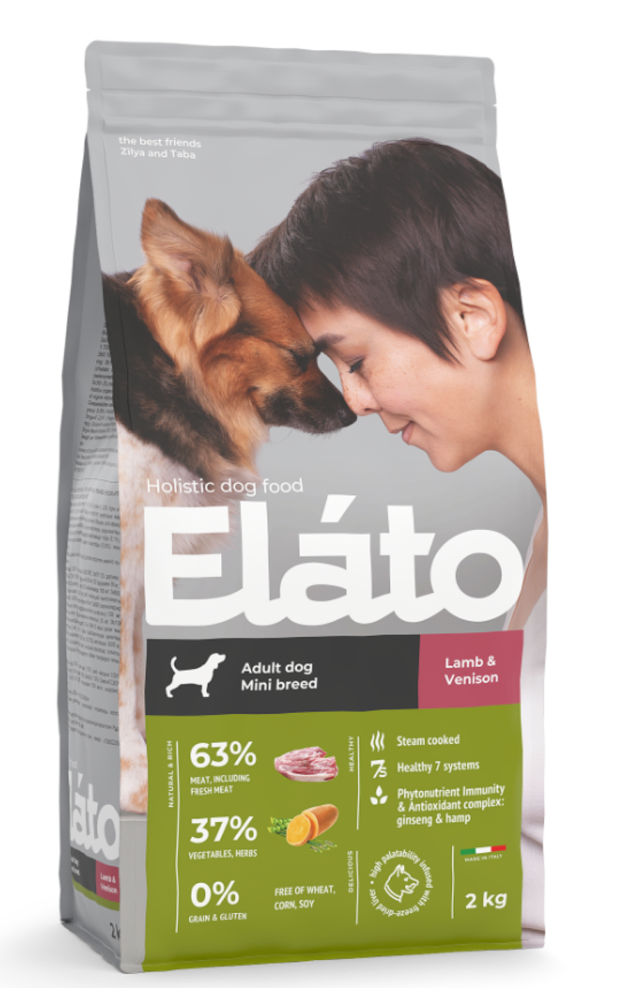 фото Elato Holistic сухой корм для собак мелких пород Ягненок и Оленина 2кг
