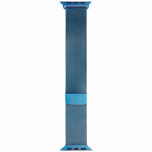 Ремешок InterStep S8 / SE 42/44/45 MESH для Apple Watch , сталь синий, размер М (запястье 150–160 мм)