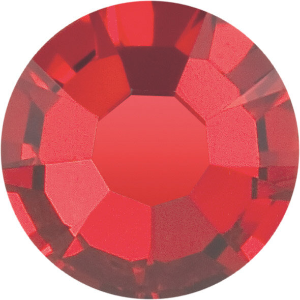 Страз клеевой "PRECIOSA" 438-11-615 i SS06 цветн. 2 мм стекло красный (lt. siam 90070)
