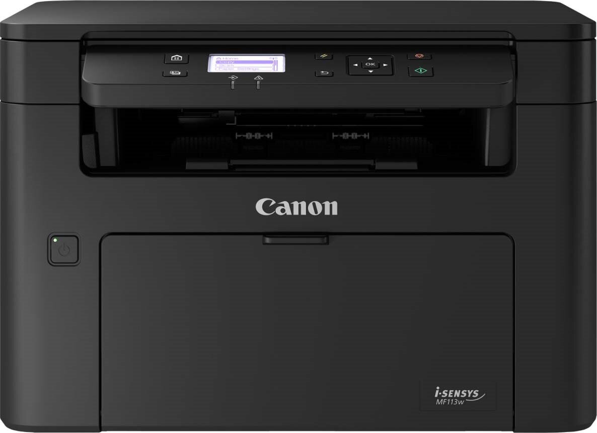 МФУ лазерное Canon imageCLASS MF113w, черный, с Wi-Fi + кабель USB и картридж