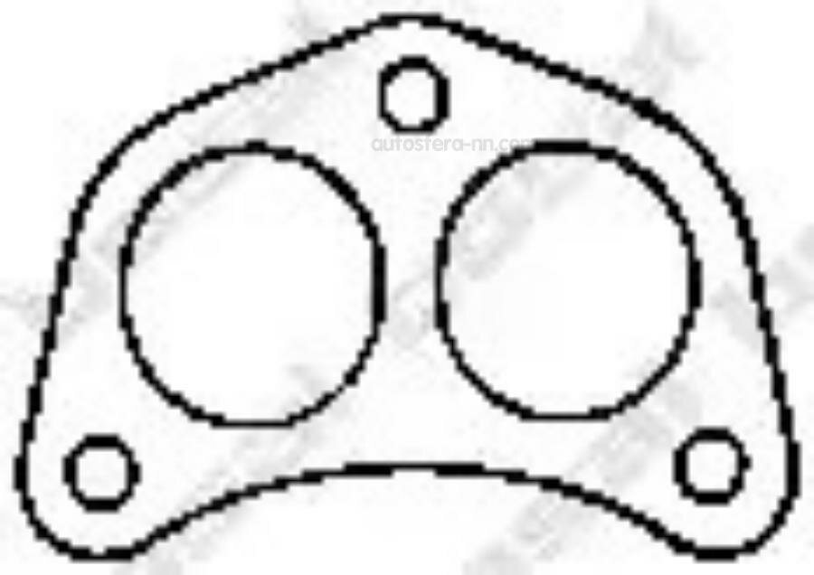Монтажное уплотнительное кольцо выхлопной системы Bosal 256-669