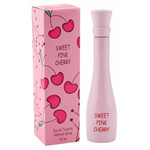 туалетная вода женская sweet pink sparkly 50 мл today parfum 9148599 Туалетная вода женская Sweet Pink Cherry, 50 мл