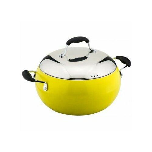 Кастрюля 5,0л (22см) с крышкой MelaVerde, титановое покрытие GRANCHIO 88076