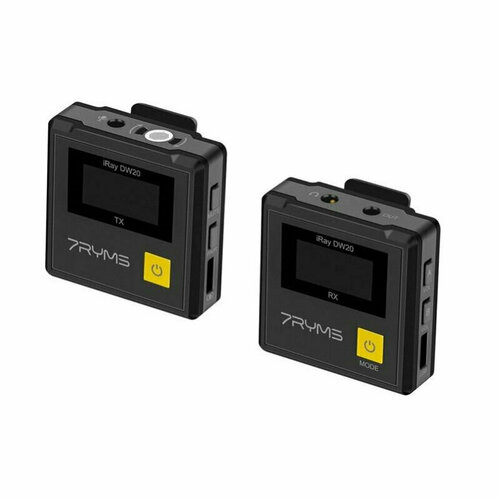 Радиосистема 7Ryms iRay DW20B Black 1 трансмиттер 1 ресивер 1747532 1184000₽