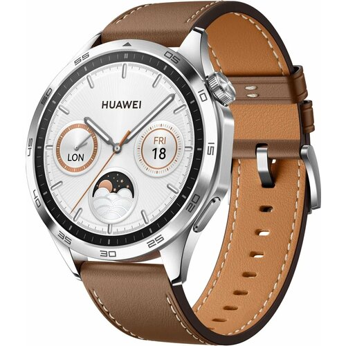 Умные часы HUAWEI GT 4 BROWN (PHOINIX-B19L/55020BGX)