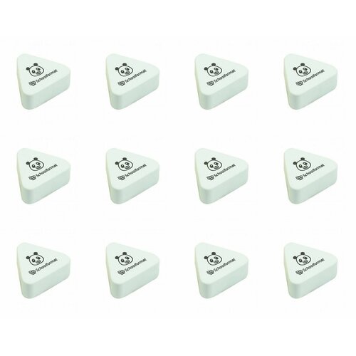 Schoolformat Ластик Animals, треугольный в дисплее, 12 шт.