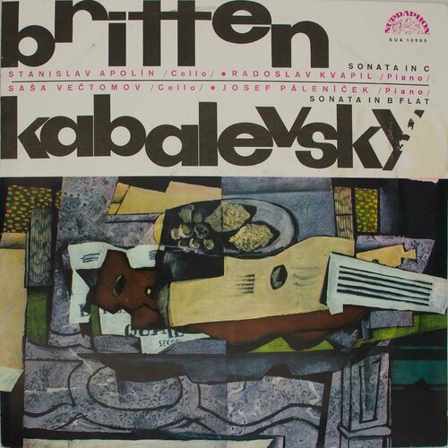 Виниловая пластинка Britten, Kabalevsky - Sonata In C Fl