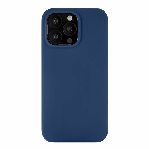 Чехол-накладка uBear Touch Mag Case для смартфона Apple iPhone 15 Pro (Цвет: Dark Blue)