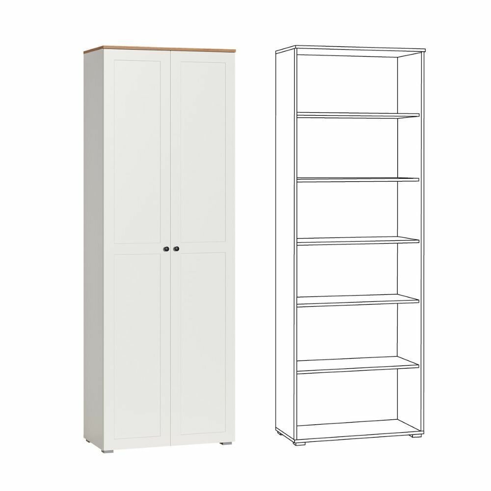 фото Шкаф для одежды книжный mobi Остин