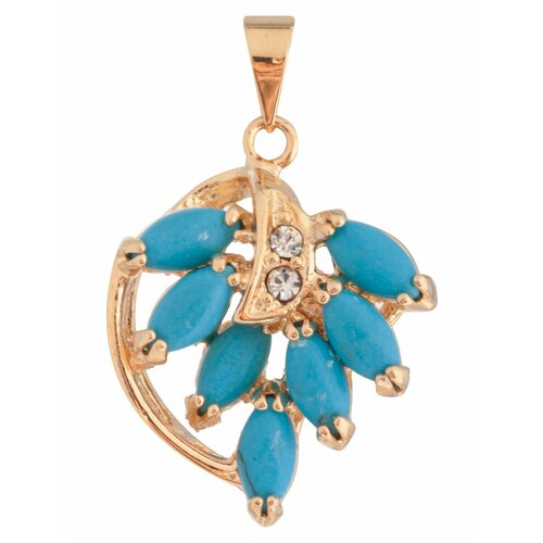 фото Подвеска lotus jewelry, бирюза, синий