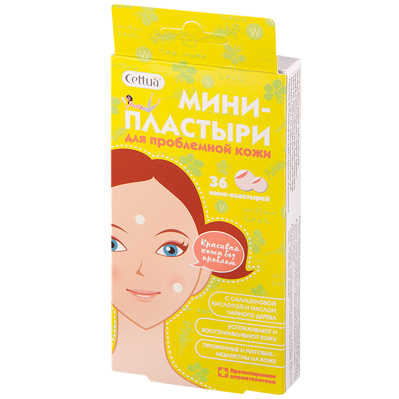 Мини-пластыри Cettua (Сеттуа) для проблемной кожи 36 шт. KOVAS CO. LTD - фото №16