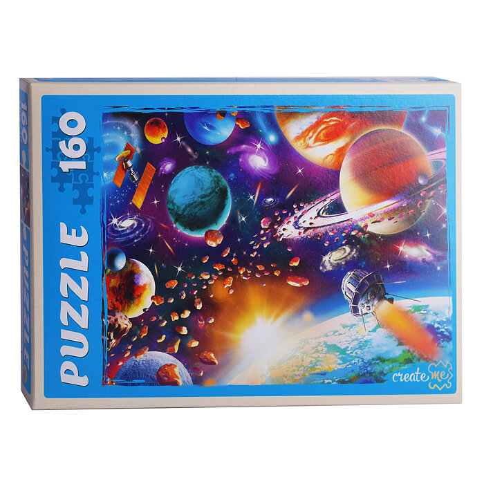 Puzzle-160 "Космос №4" (П160-5268) Рыжий кот - фото №3