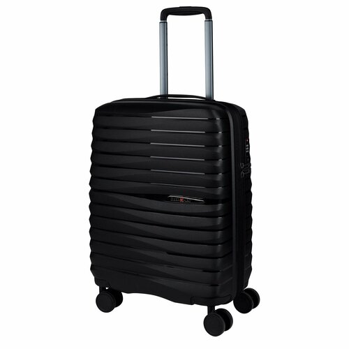 чемодан eberhart 35 л размер s коричневый Чемодан Eberhart, 35 л, черный
