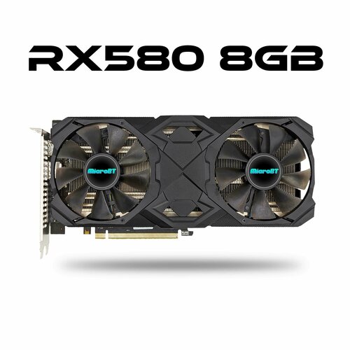 Видеокарта MicroBT Radeon RX 580 8 ГБ (RX580-8G-2048SP)