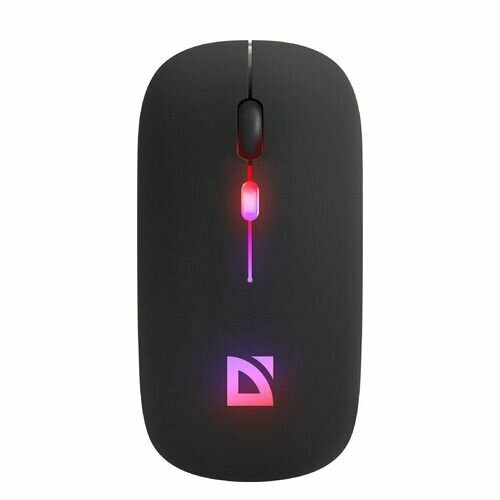 Мышь Defender Touch MM-997 оптическая беспроводная USB черный 52997 960₽