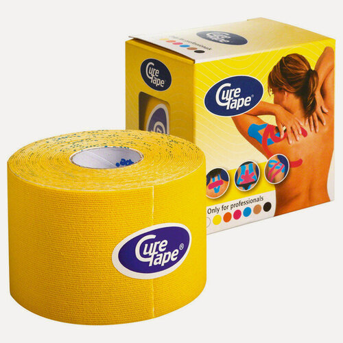 Изображение товара Тейп кинезиологический CureTape Yellow 161087, 5см. x5м.
