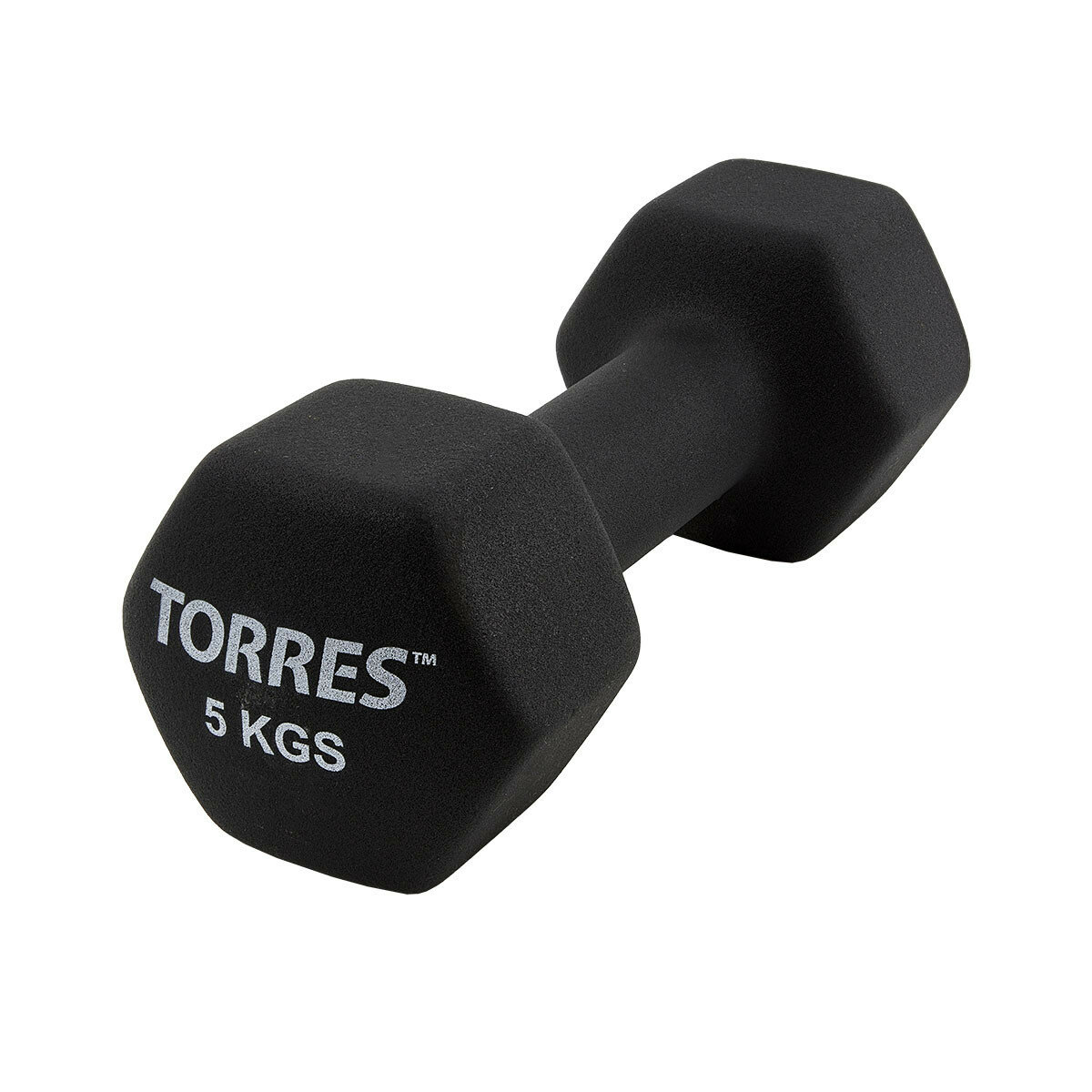 Гантель неразборная TORRES PL55015 черный