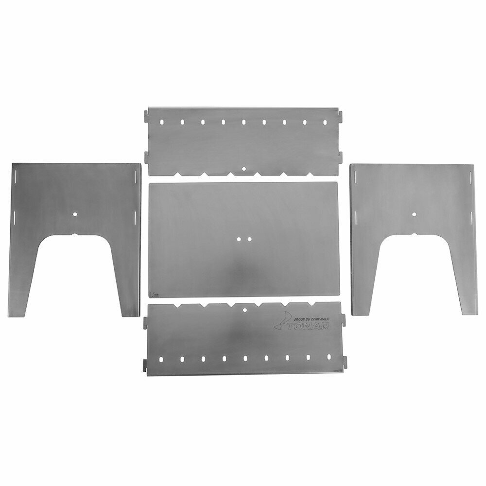 Мангал разборный 2мм, картон Тонар — фото 1