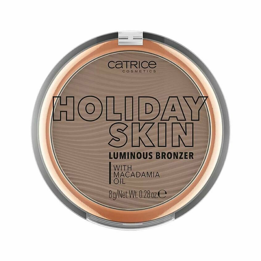 Бронзер CATRICE HOLIDAY SKIN LUMINOUS BRONZER, тон 020 (Off to the Island)