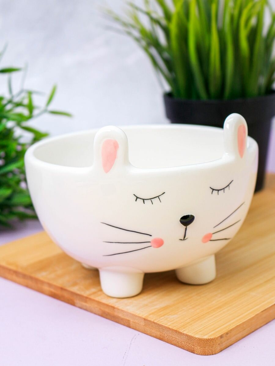 Тарелка керамическая глубокая Rabbit bowl