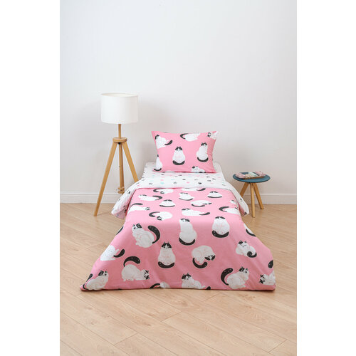 Постельное белье для детей Minki из перкаля, 100% хлопок, наволочка 50х70 см