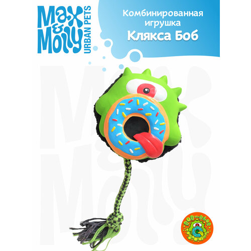 Max & Molly Комбинированная игрушка Клякса Боб, 13 cm x 13 cm x 6.5 cm