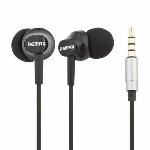 Гарнитура вставная REMAX RM-501 черная 60500₽