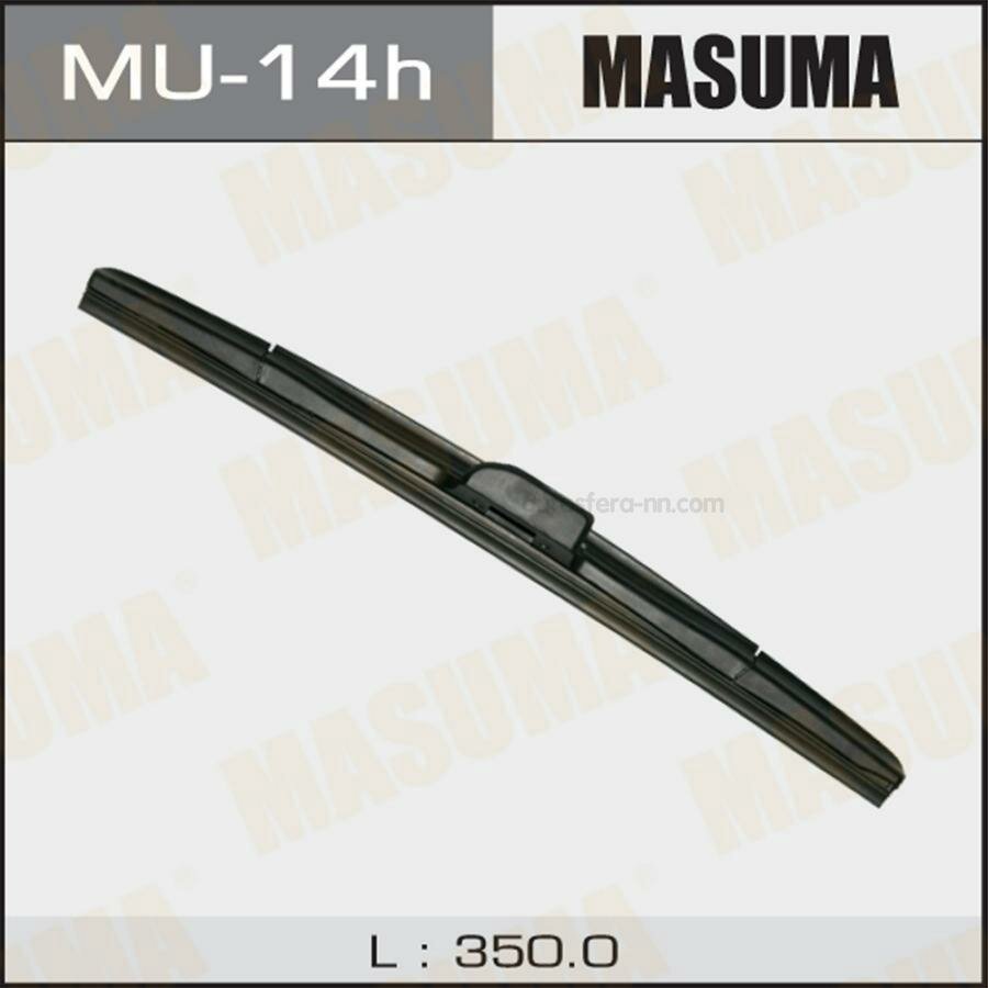 MASUMA MU14H Дворник MASUMA 14' гибридный, крюк (350мм) боковое крепление (1/10/50)