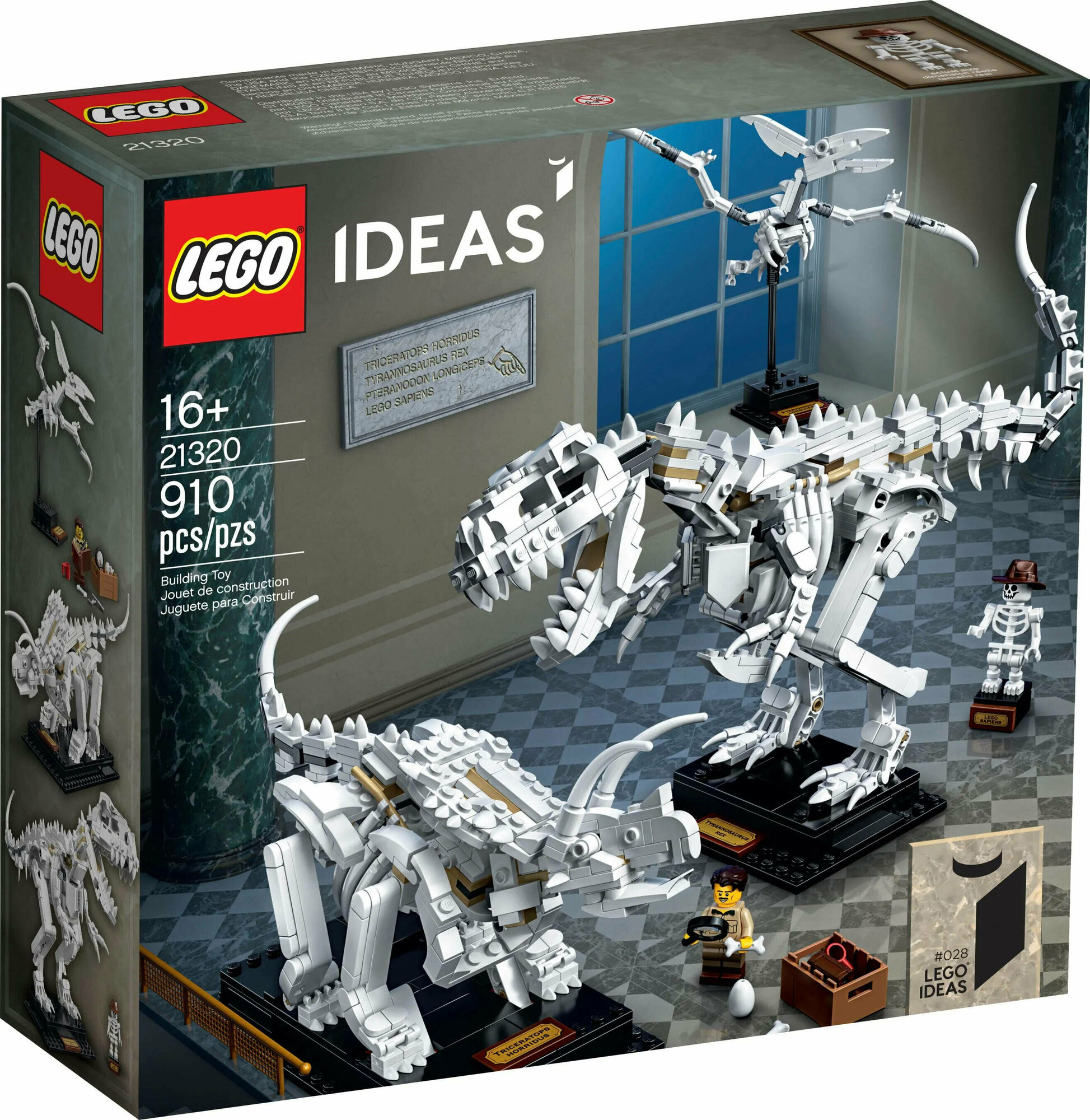 LEGO Ideas 21320 Кости динозавра
