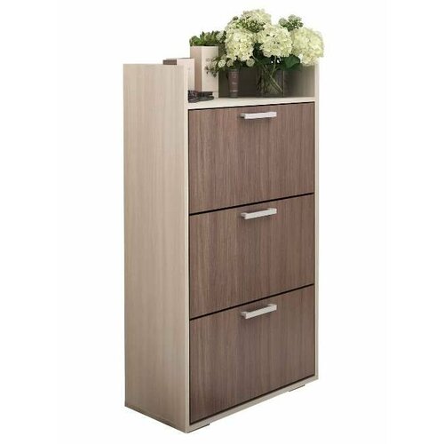 Обувница Лайт-мебель Дели шимо/светлый