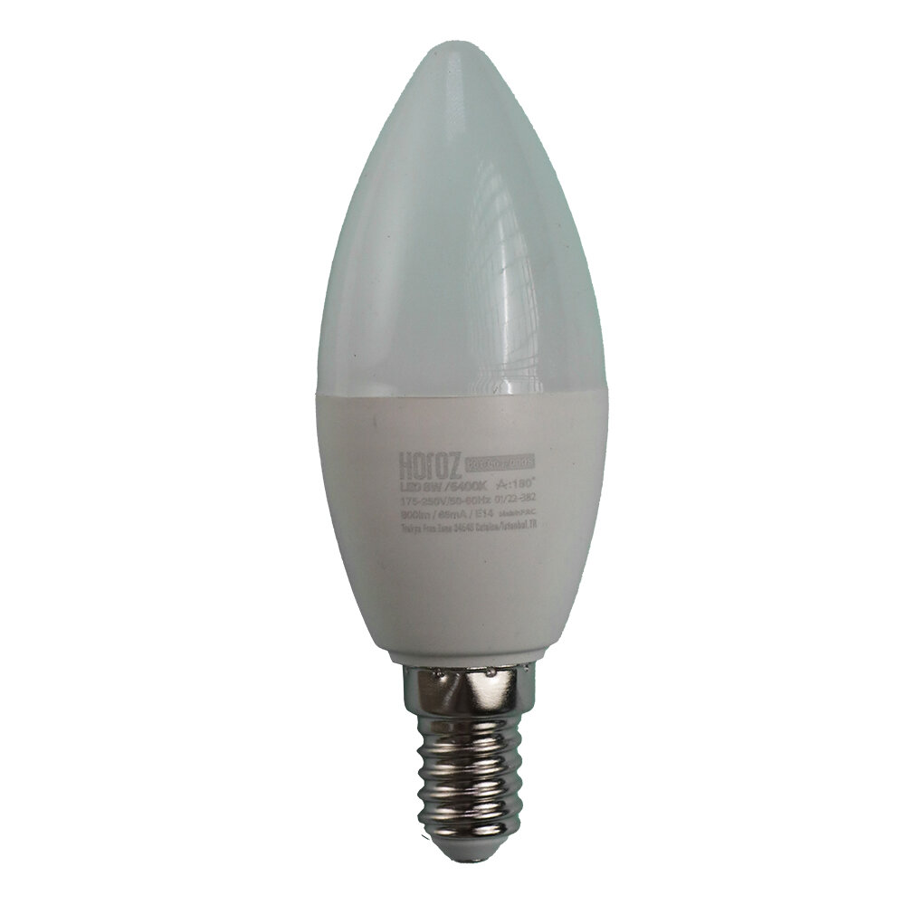 Светодиодная лампа HOROZ ELECTRIC 8 Вт Е14/B холодный свет