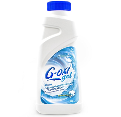 Отбеливатель "G-oxi gel" пятновыводитель для белого уп/500мл