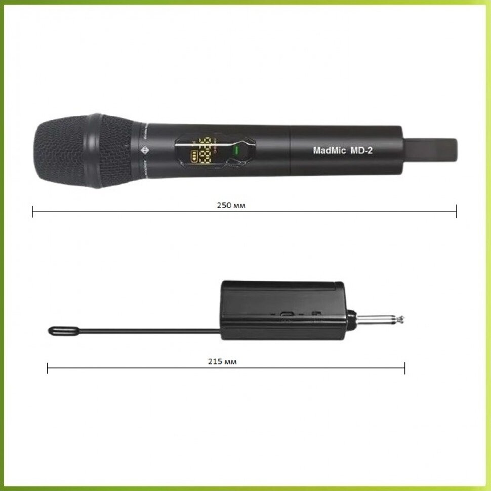 REXUS COMPACT-PRO - комплект караоке для дома, 2 радиомикрофона, HDMI, Оценка Пения — фото 7