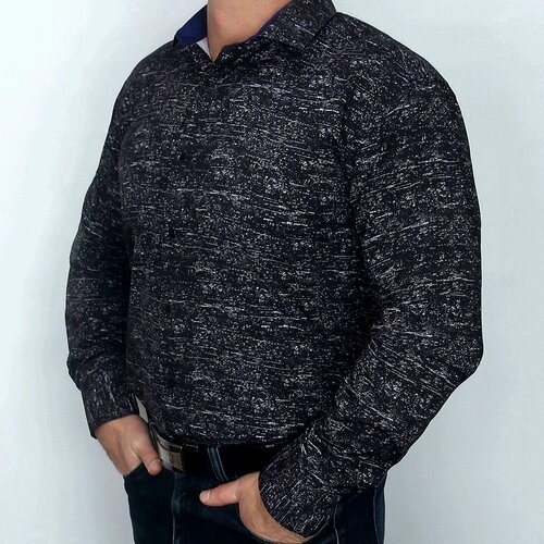 фото Рубашка bossado, размер 5xl, черный